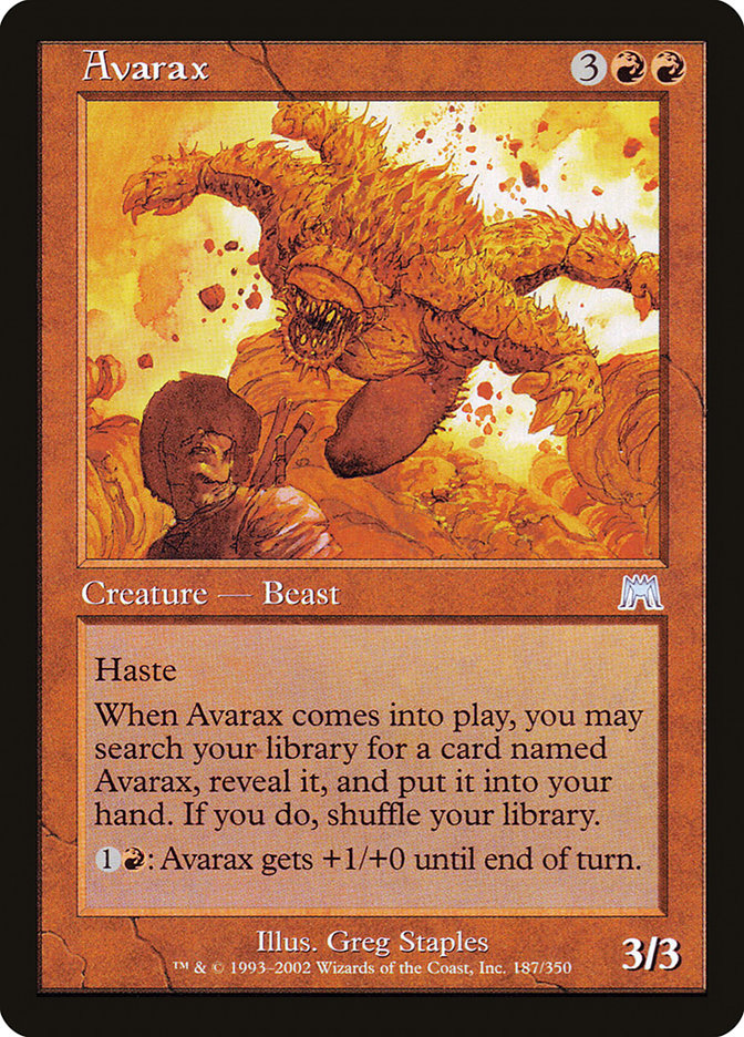 Avarax [Onslaught] | Deep Dive Games St. Marys