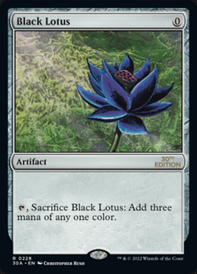 Black Lotus [30th Anniversary Edition] | Deep Dive Games St. Marys