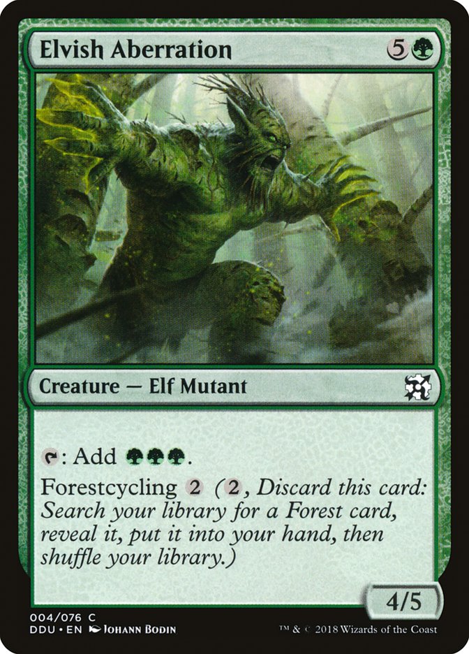 Elvish Aberration [Duel Decks: Elves vs. Inventors] | Deep Dive Games St. Marys