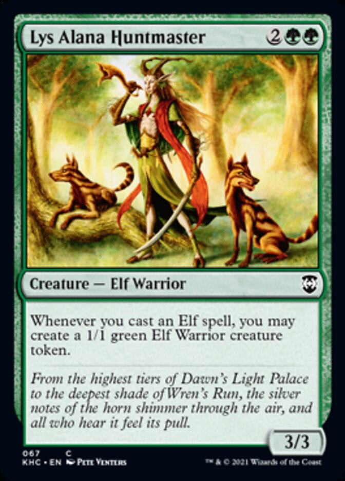 Lys Alana Huntmaster [Kaldheim Commander] | Deep Dive Games St. Marys