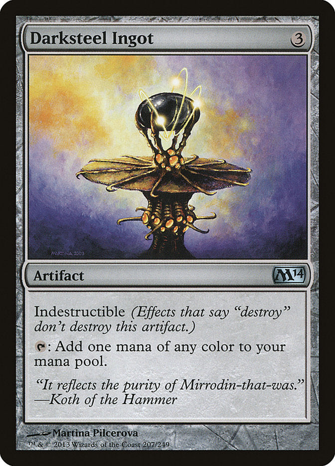 Darksteel Ingot [Magic 2014] | Deep Dive Games St. Marys