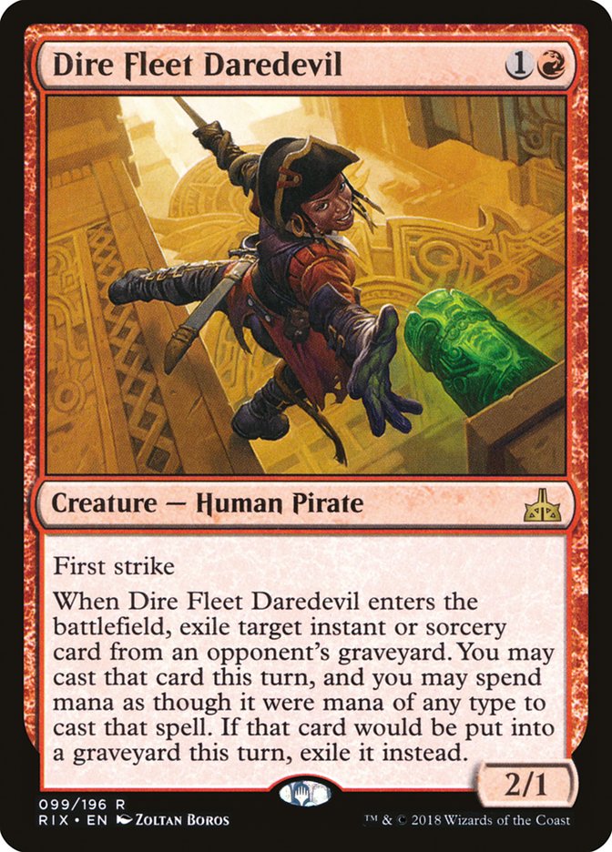 Dire Fleet Daredevil [Rivals of Ixalan] | Deep Dive Games St. Marys