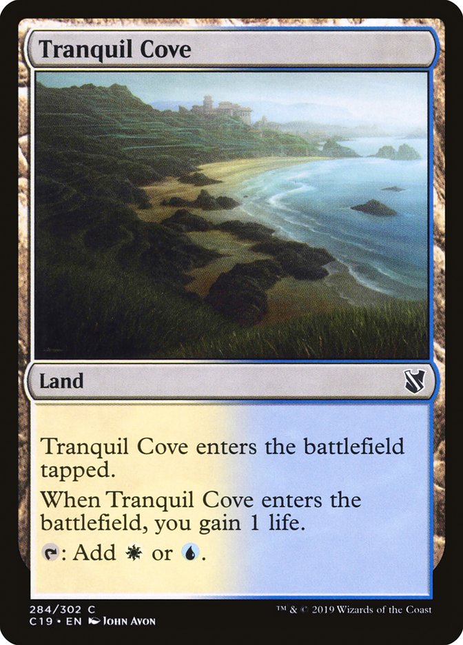 Tranquil Cove [Commander 2019] | Deep Dive Games St. Marys