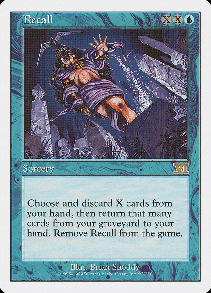 Recall [Classic Sixth Edition] | Deep Dive Games St. Marys