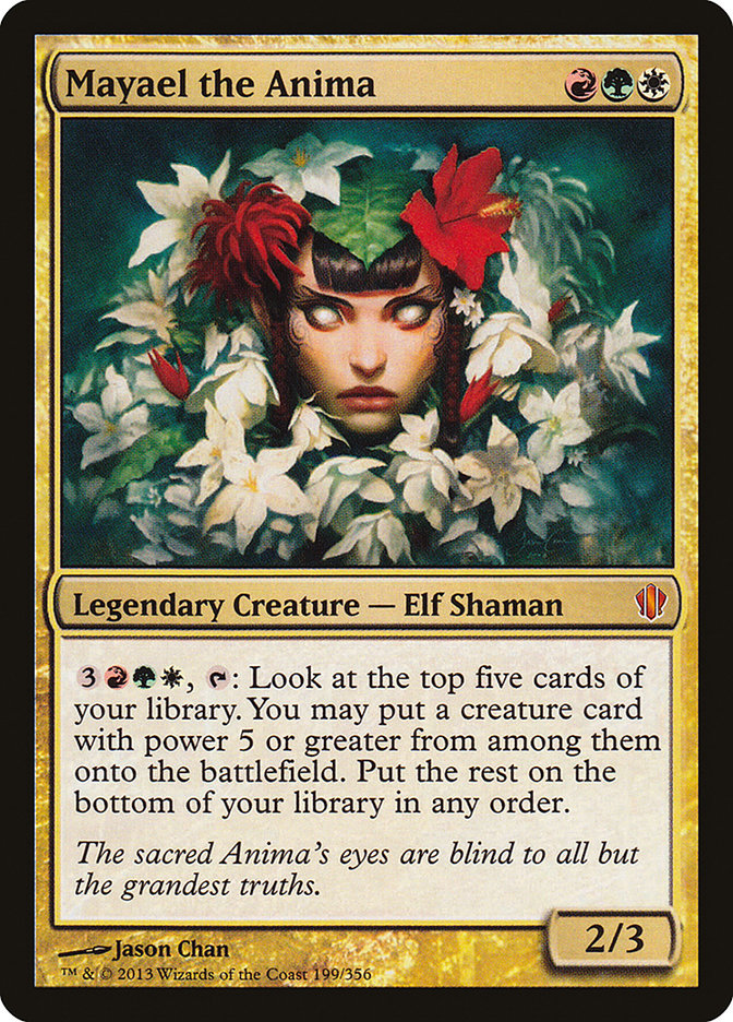 Mayael the Anima [Commander 2013] | Deep Dive Games St. Marys