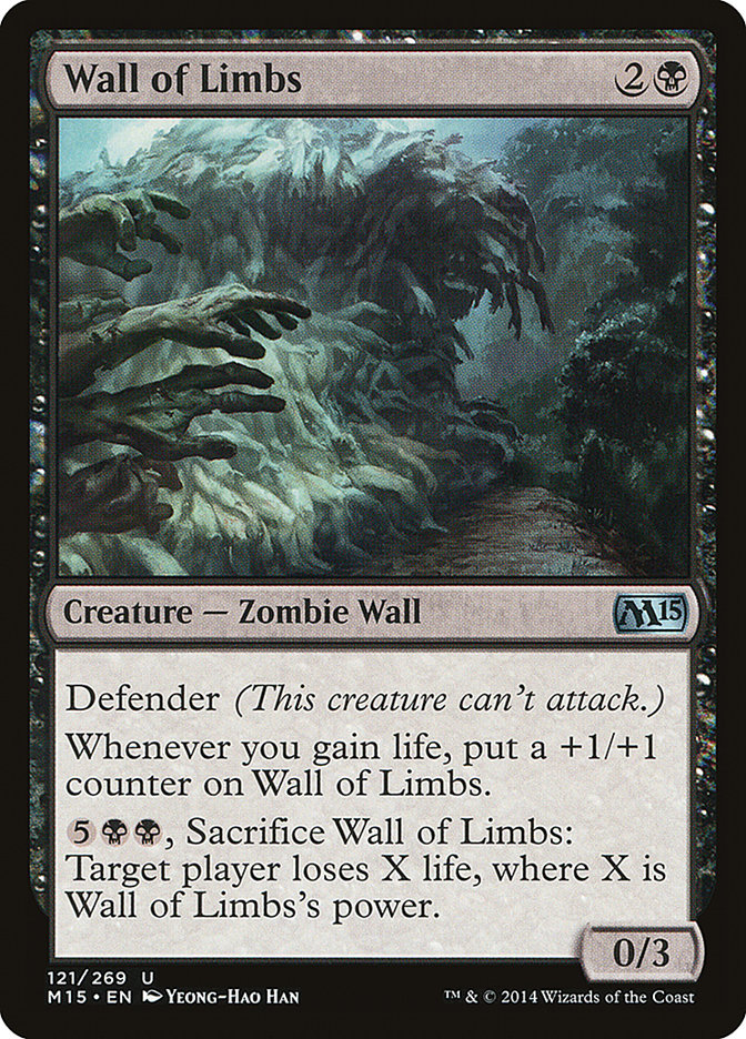 Wall of Limbs [Magic 2015] | Deep Dive Games St. Marys