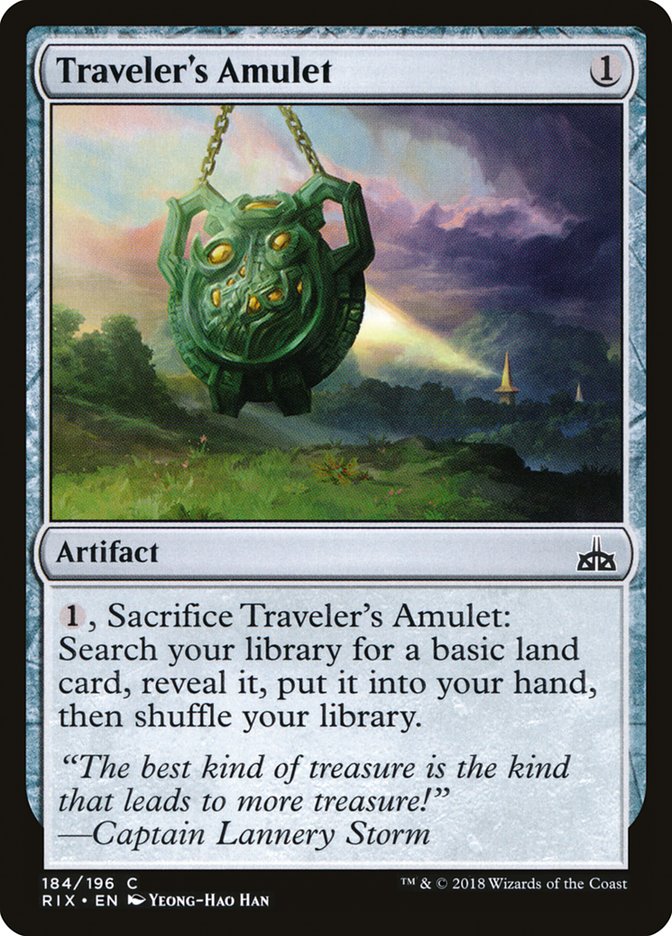 Traveler's Amulet [Rivals of Ixalan] | Deep Dive Games St. Marys