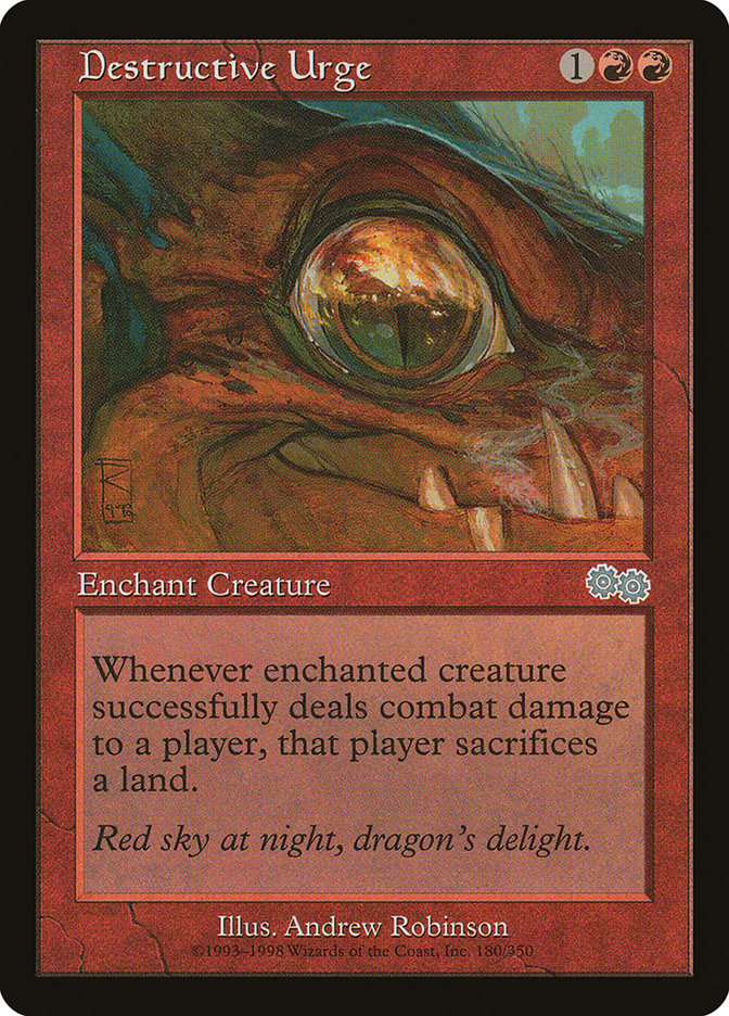 Destructive Urge [Urza's Saga] | Deep Dive Games St. Marys