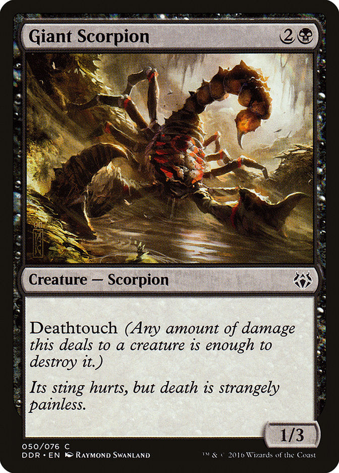 Giant Scorpion [Duel Decks: Nissa vs. Ob Nixilis] | Deep Dive Games St. Marys