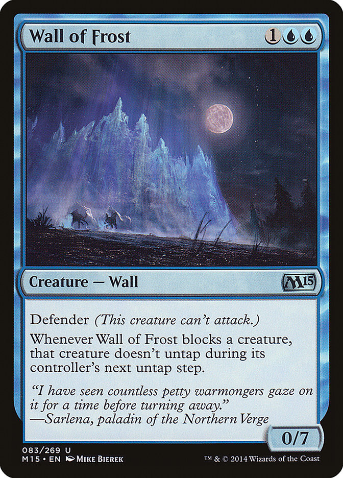 Wall of Frost [Magic 2015] | Deep Dive Games St. Marys