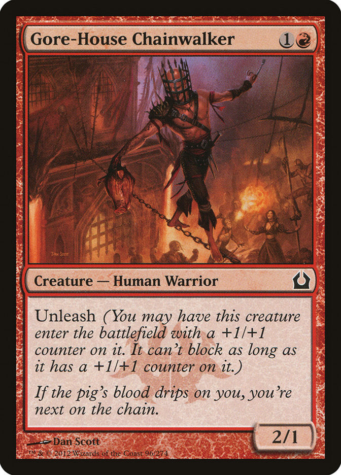 Gore-House Chainwalker [Return to Ravnica] | Deep Dive Games St. Marys