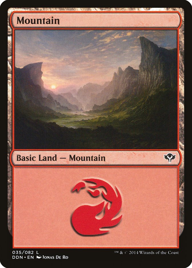Mountain (35) [Duel Decks: Speed vs. Cunning] | Deep Dive Games St. Marys