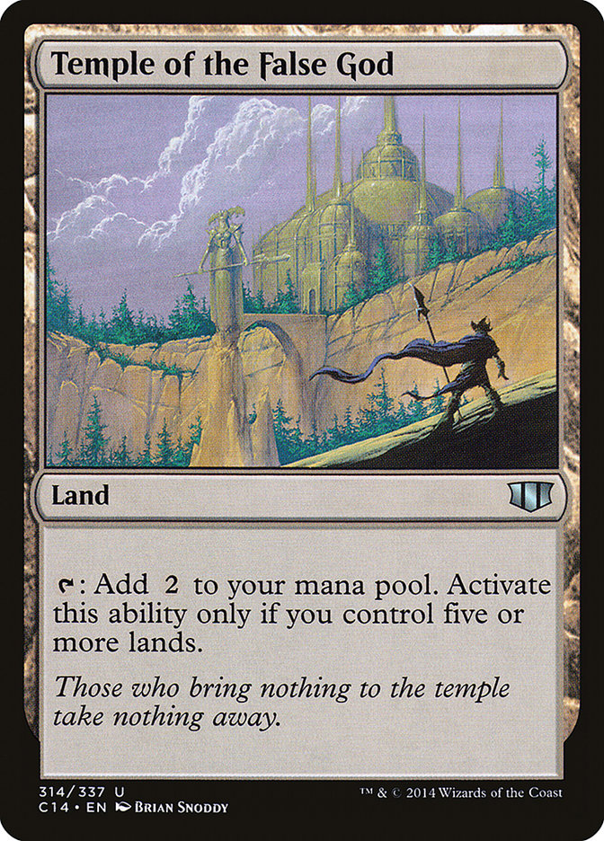 Temple of the False God [Commander 2014] | Deep Dive Games St. Marys