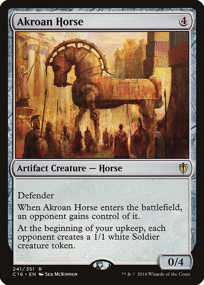 Akroan Horse [Commander 2016] | Deep Dive Games St. Marys