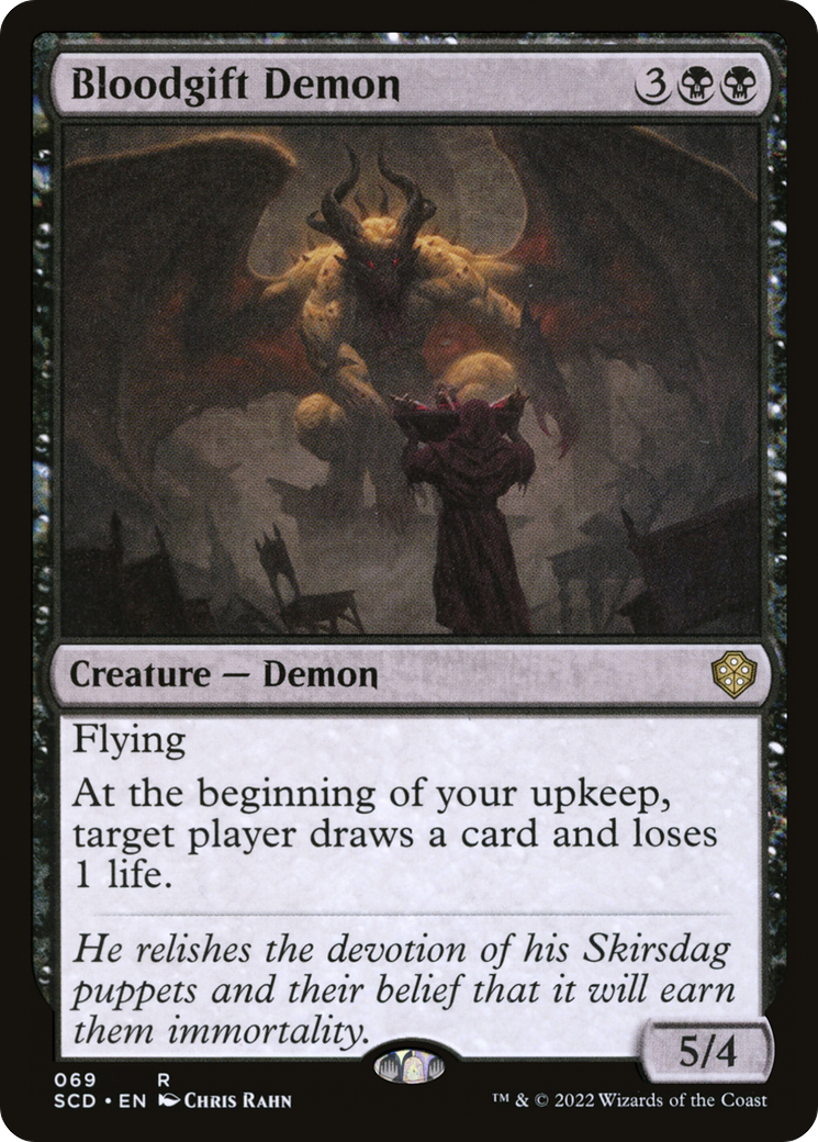 Bloodgift Demon [Starter Commander Decks] | Deep Dive Games St. Marys