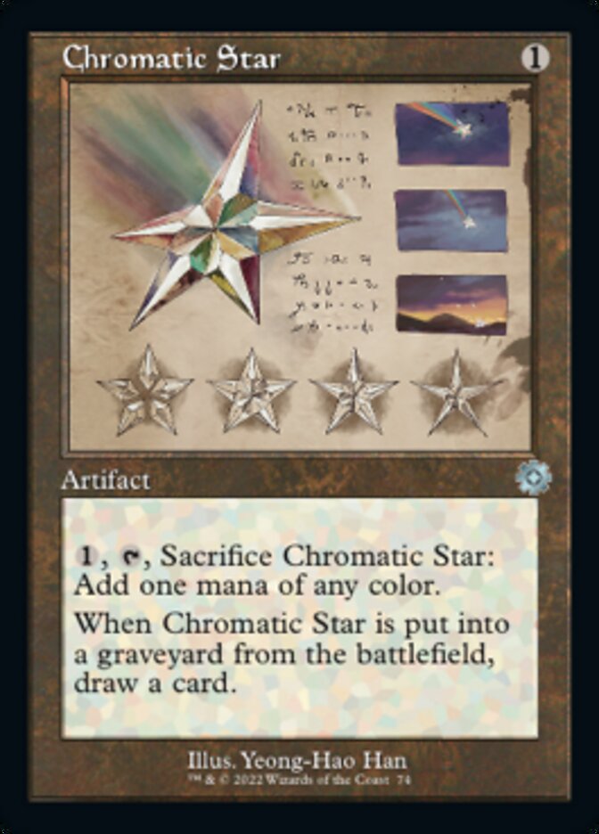 Chromatic Star (Retro Schematic) [The Brothers' War Retro Artifacts] | Deep Dive Games St. Marys