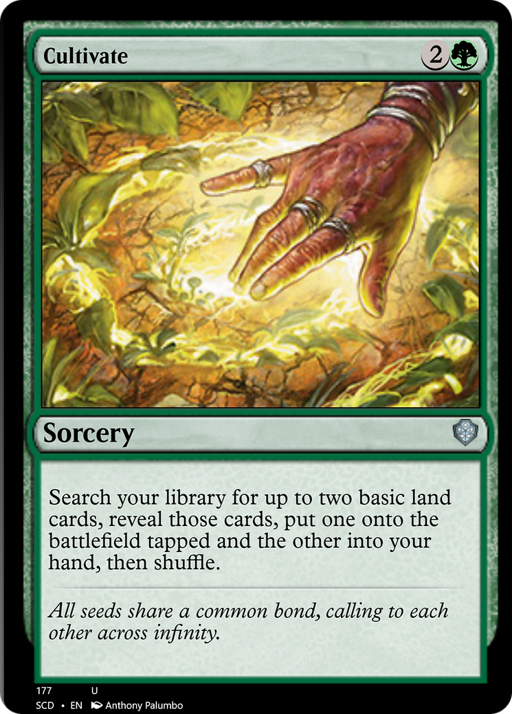 Cultivate [Starter Commander Decks] | Deep Dive Games St. Marys
