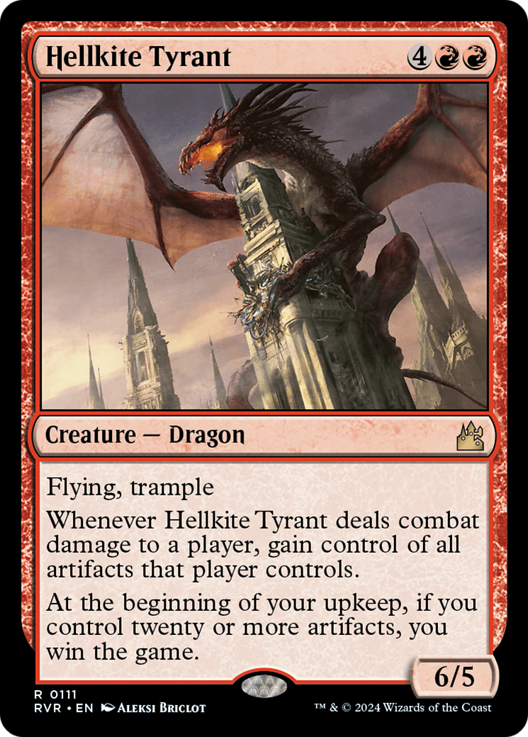 Hellkite Tyrant [Ravnica Remastered] | Deep Dive Games St. Marys