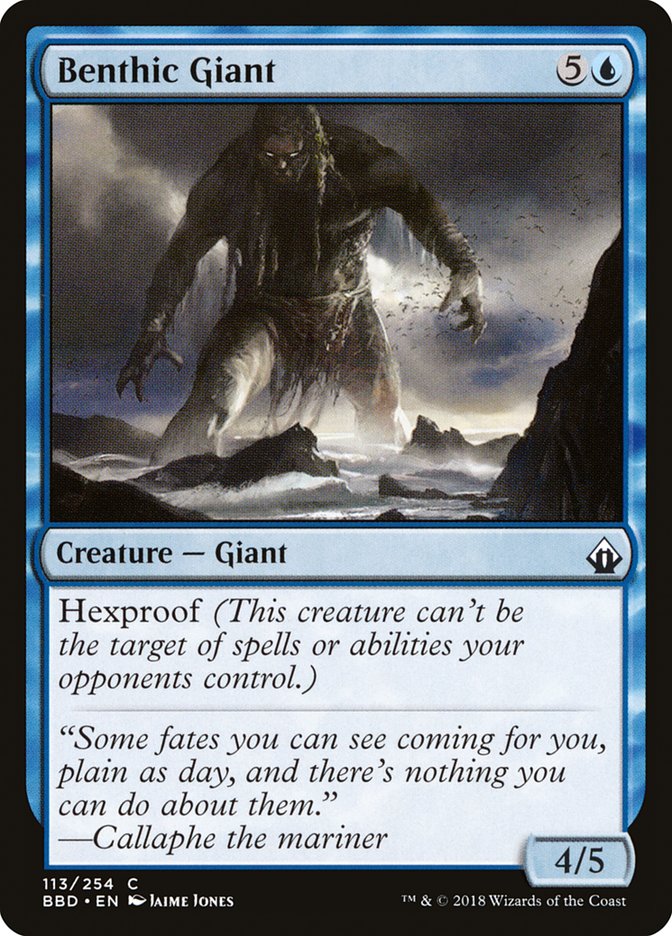 Benthic Giant [Battlebond] | Deep Dive Games St. Marys