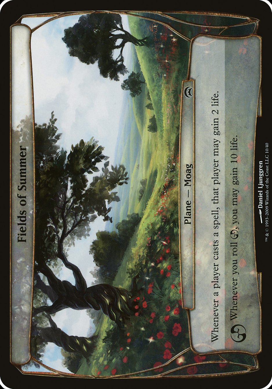 Fields of Summer (Planes) [Planechase Planes] | Deep Dive Games St. Marys
