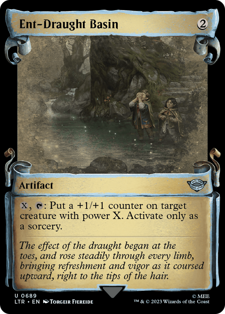 Ent-Draught Basin [The Lord of the Rings: Tales of Middle-Earth Showcase Scrolls] | Deep Dive Games St. Marys
