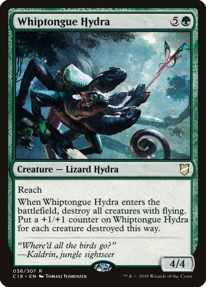 Whiptongue Hydra [Commander 2018] | Deep Dive Games St. Marys
