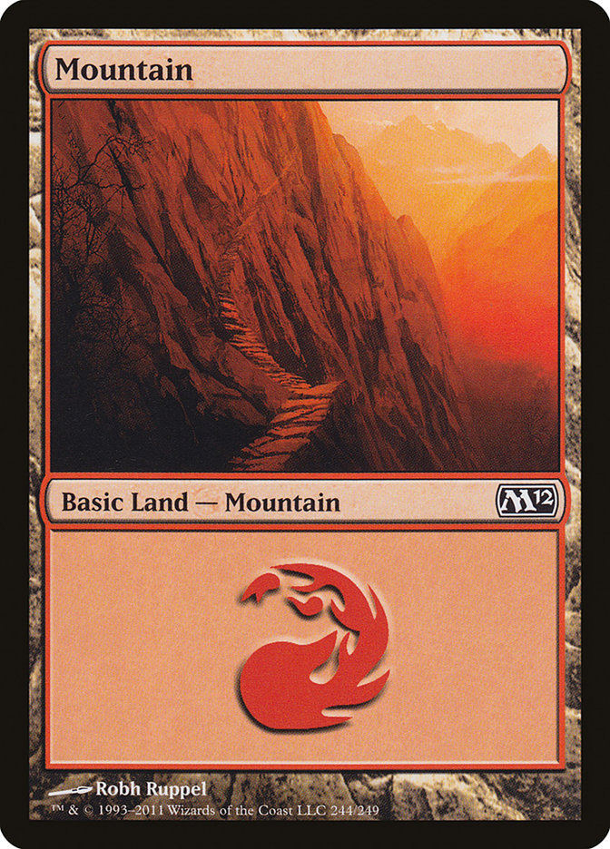 Mountain (244) [Magic 2012] | Deep Dive Games St. Marys