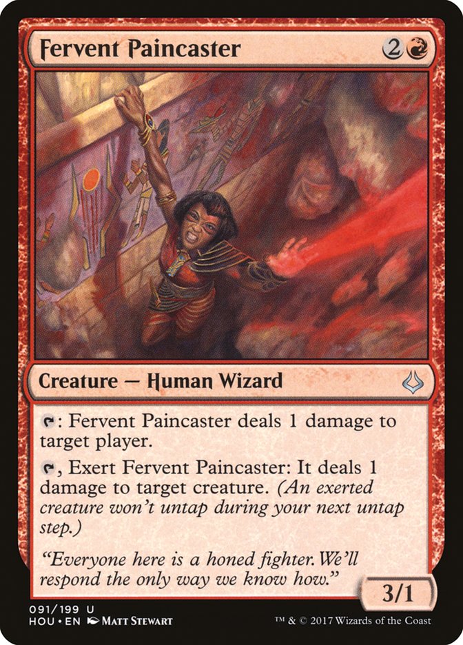 Fervent Paincaster [Hour of Devastation] | Deep Dive Games St. Marys