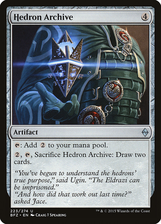 Hedron Archive [Battle for Zendikar] | Deep Dive Games St. Marys