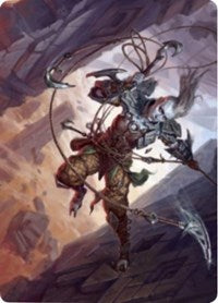 Akiri, Fearless Voyager Art Card [Zendikar Rising Art Series] | Deep Dive Games St. Marys