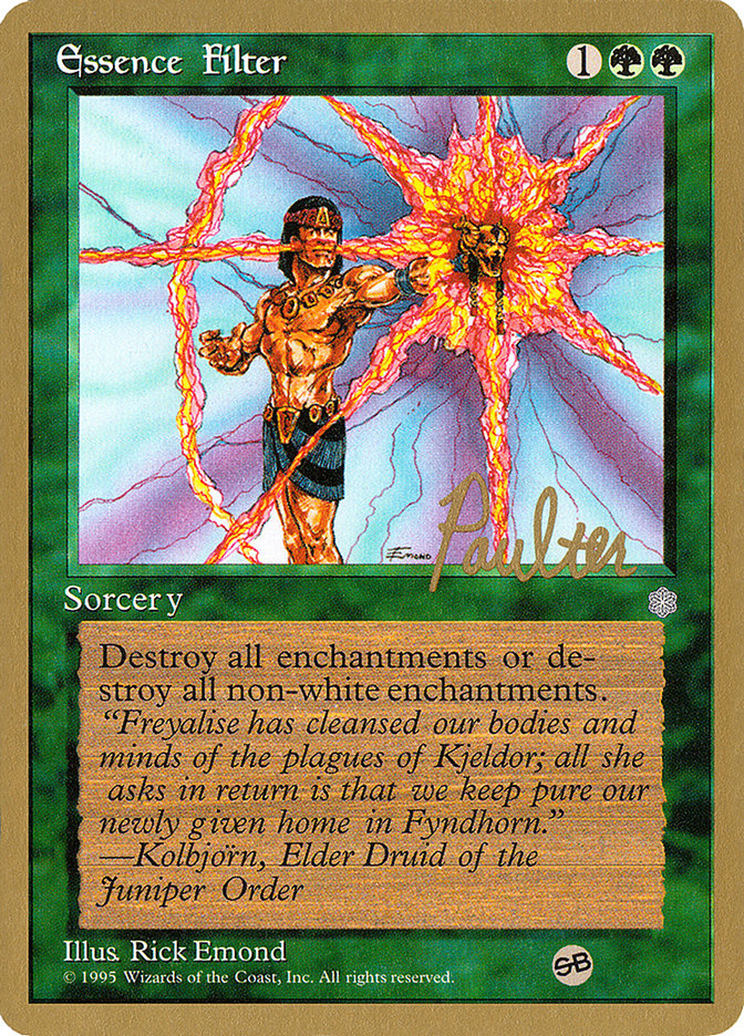 Essence Filter (Preston Poulter) (SB) [Pro Tour Collector Set] | Deep Dive Games St. Marys