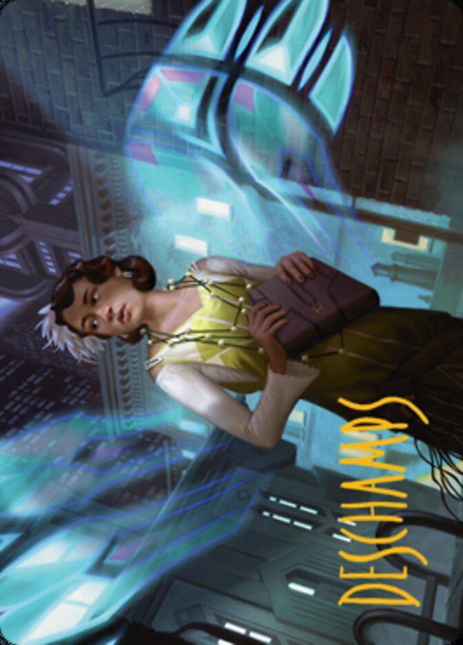 Giada, Font of Hope 1 Art Card (Gold-Stamped Signature) [Streets of New Capenna Art Series] | Deep Dive Games St. Marys