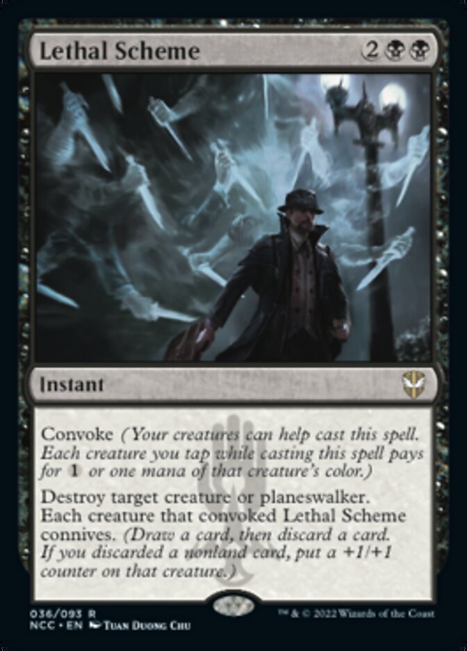 Lethal Scheme [Streets of New Capenna Commander] | Deep Dive Games St. Marys