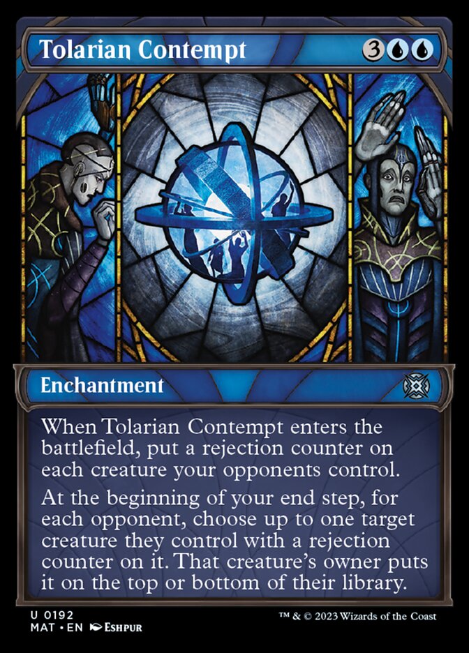 Tolarian Contempt (Showcase Halo Foil) [March of the Machine: The Aftermath] | Deep Dive Games St. Marys