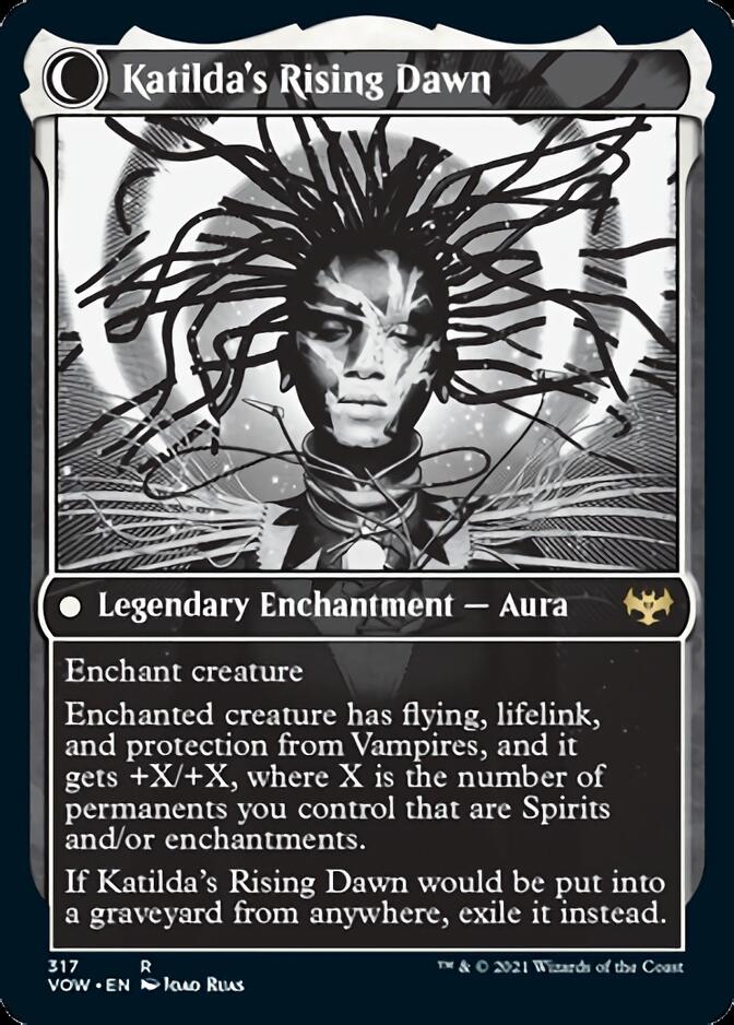 Katilda, Dawnhart Martyr // Katilda's Rising Dawn (Showcase Eternal Night) [Innistrad: Crimson Vow] | Deep Dive Games St. Marys