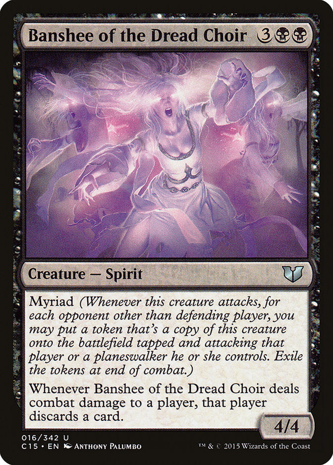 Banshee of the Dread Choir [Commander 2015] | Deep Dive Games St. Marys