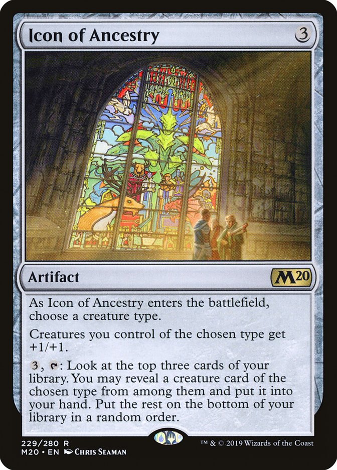 Icon of Ancestry [Core Set 2020] | Deep Dive Games St. Marys