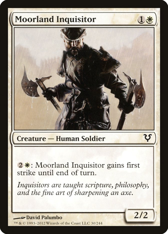Moorland Inquisitor [Avacyn Restored] | Deep Dive Games St. Marys