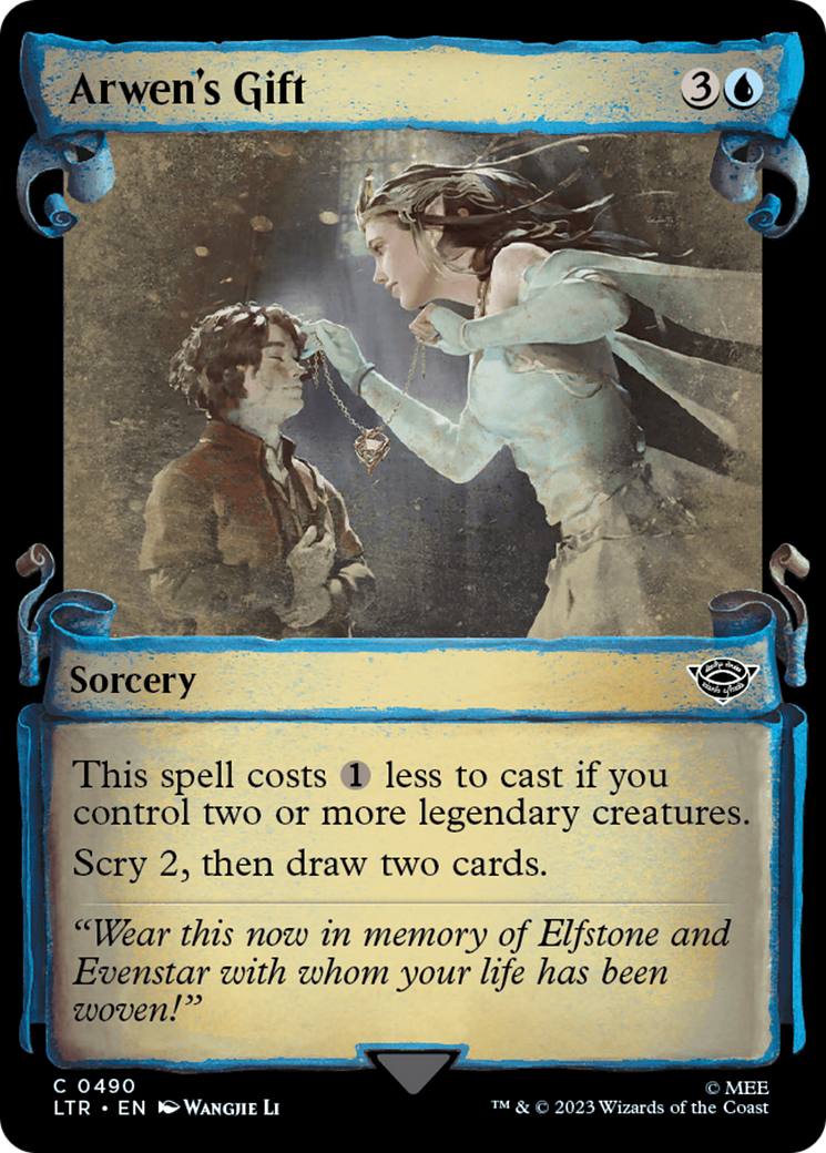 Arwen's Gift [The Lord of the Rings: Tales of Middle-Earth Showcase Scrolls] | Deep Dive Games St. Marys