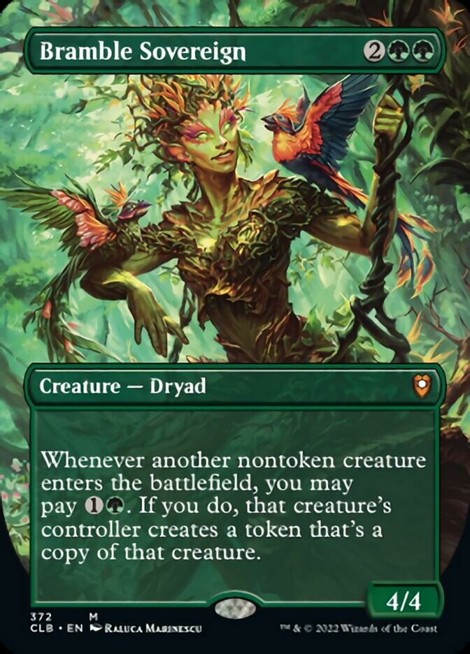 Bramble Sovereign (Borderless Alternate Art) [Commander Legends: Battle for Baldur's Gate] | Deep Dive Games St. Marys