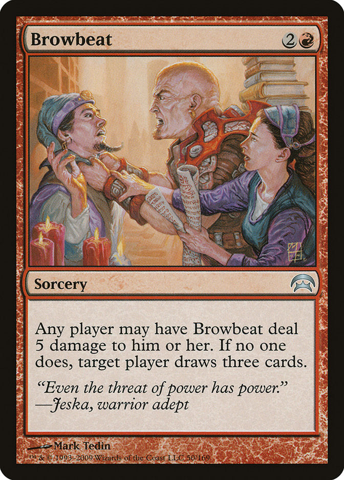 Browbeat [Planechase] | Deep Dive Games St. Marys