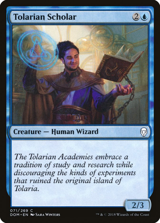 Tolarian Scholar [Dominaria] | Deep Dive Games St. Marys