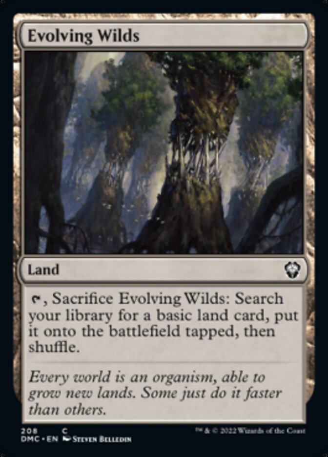 Evolving Wilds [Dominaria United Commander] | Deep Dive Games St. Marys