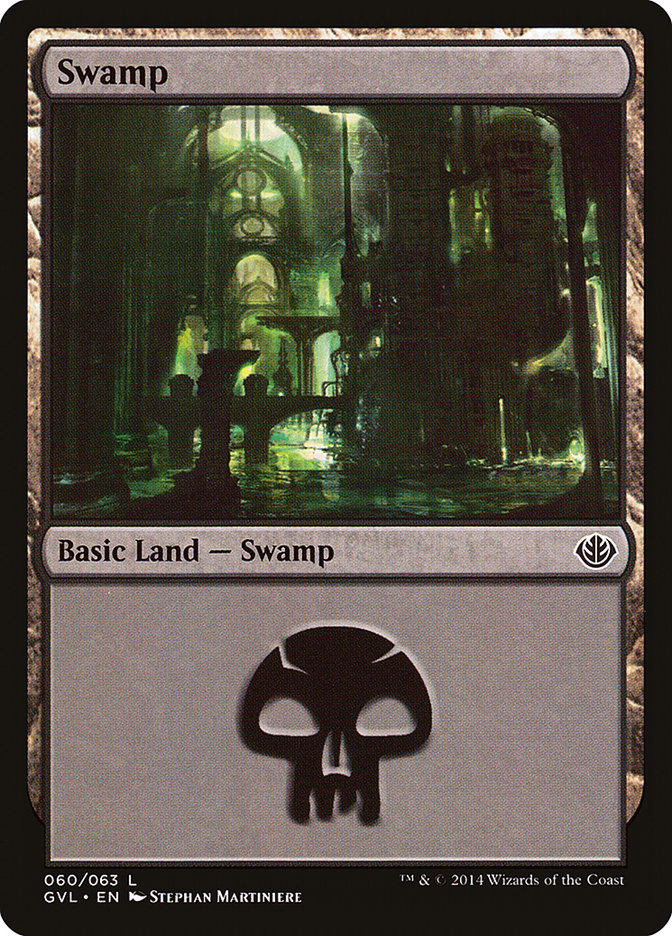 Swamp (60) (Garruk vs. Liliana) [Duel Decks Anthology] | Deep Dive Games St. Marys