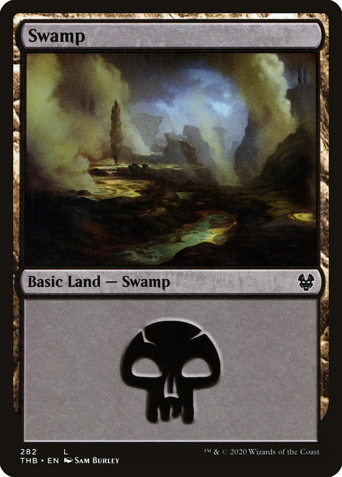 Swamp (282) [Theros Beyond Death] | Deep Dive Games St. Marys
