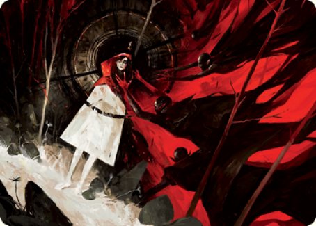 Curse of Hospitality Art Card [Innistrad: Crimson Vow Art Series] | Deep Dive Games St. Marys