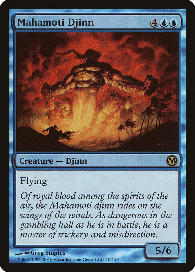 Mahamoti Djinn [Duels of the Planeswalkers] | Deep Dive Games St. Marys