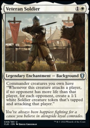 Veteran Soldier [Commander Legends: Battle for Baldur's Gate] | Deep Dive Games St. Marys
