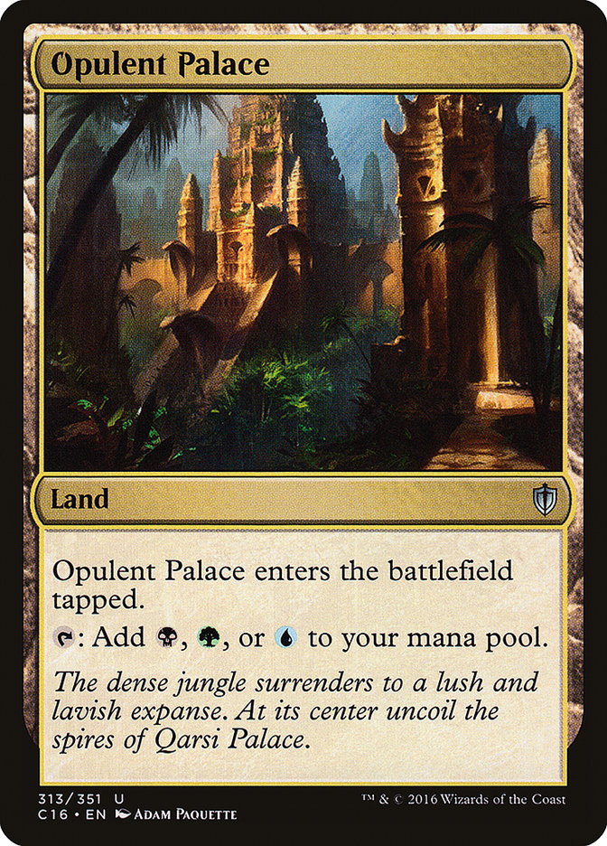 Opulent Palace [Commander 2016] | Deep Dive Games St. Marys