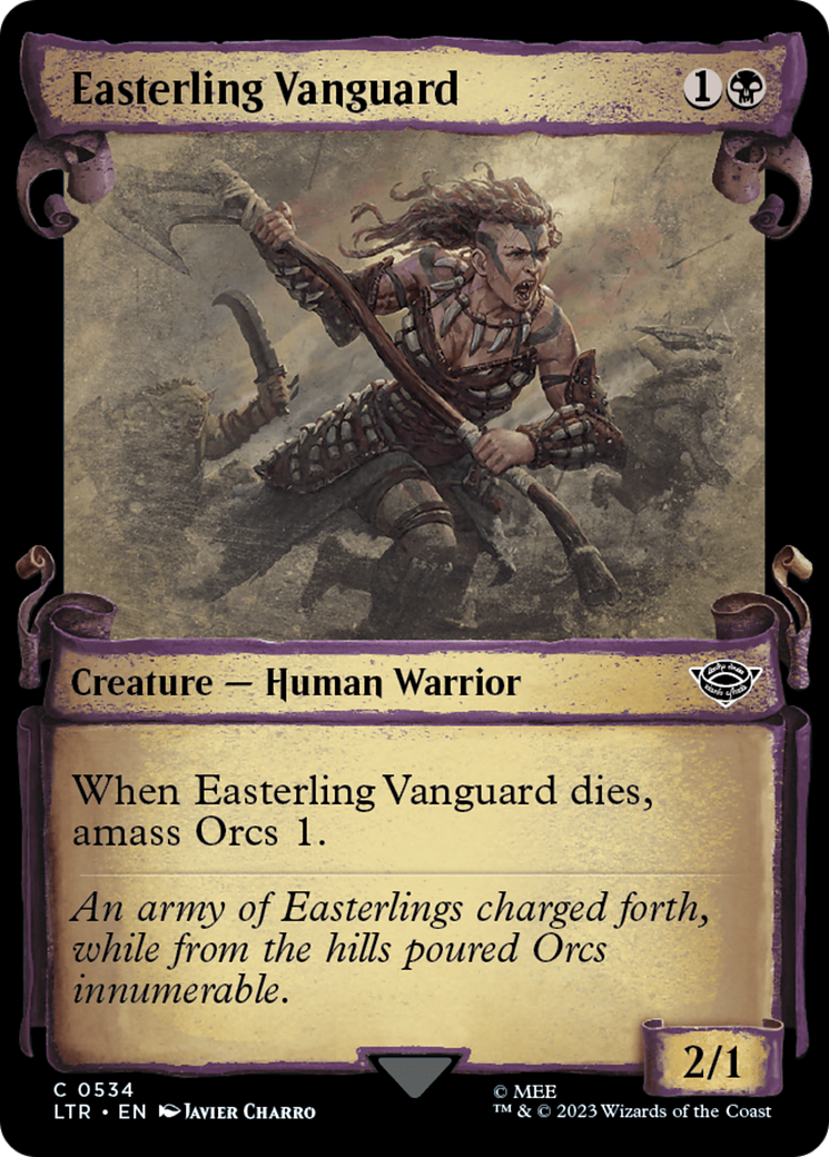 Easterling Vanguard [The Lord of the Rings: Tales of Middle-Earth Showcase Scrolls] | Deep Dive Games St. Marys